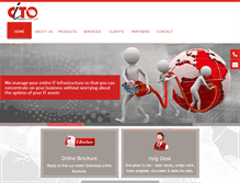 Tablet Screenshot of citoinfotech.com